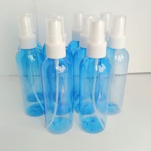 10 Pcs 3.4oz/100ml Light Blue Travel Bottles with Leak Proof Caps  for L…
